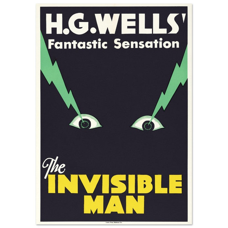 The Invisible Man movie poster.