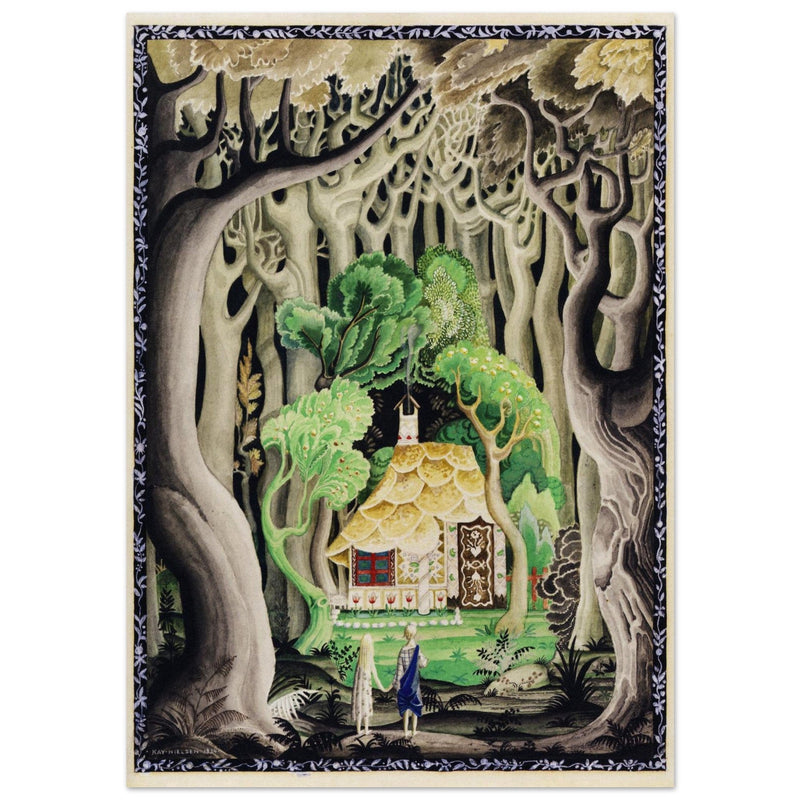 Kay Nielsen and his illustration  for Hansel and Gretel.