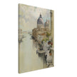 Venice Italy "Over a Balcony," View of the Grand Canal by Francis Hopkinson 1897.