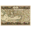 Ancient map Geographic Description of the Travels of the Apostles and the Journeys of Paul by Nicolaes Visscher