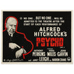 Psycho by Alfred Hitchcok's movie poster.