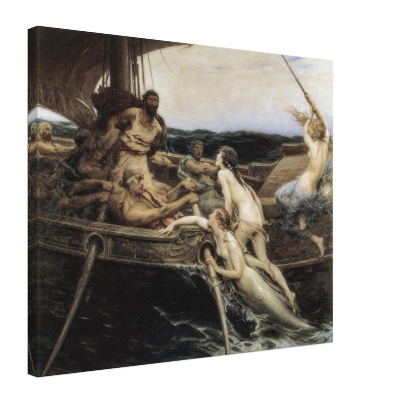 Herbert Draper painting Ulyses and the Sirens