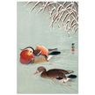 Mandarin ducks by Ohara Koson