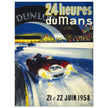Le Mans 24 hours car race vintage print  1958 by Beligond.