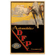 Doriot car vintage advertising poster  1910.