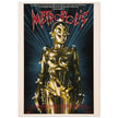 Metropolis vintage film poster . Fritz Lang masterwork movie. Historic films that changed our lives