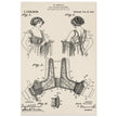 Bust reducer brassiere vintage patent by M Perillat