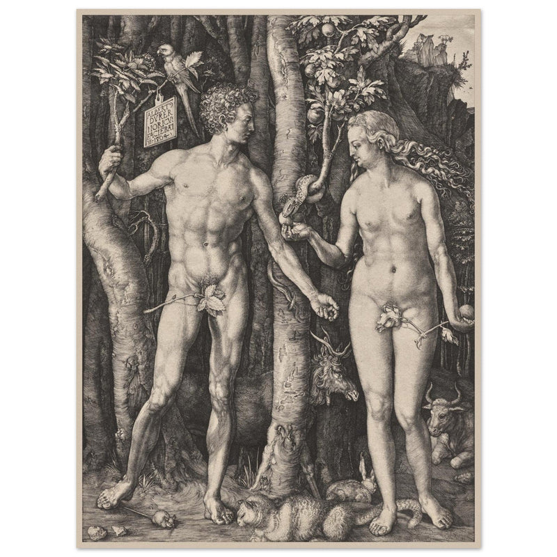 Adam and Eve by Albrecht Dürer
