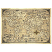 Pictorial Map of the World Wonders  by Ernest Dudley Chase.