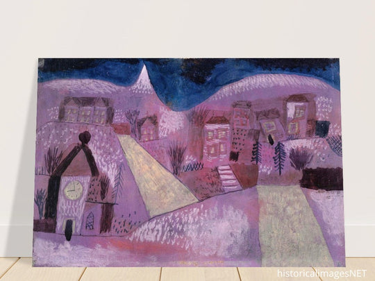 Paul Klee  Winterlandschaft ( Winter landscape ).