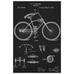 Vintage bicycle patent by Richard J Gatling 1894