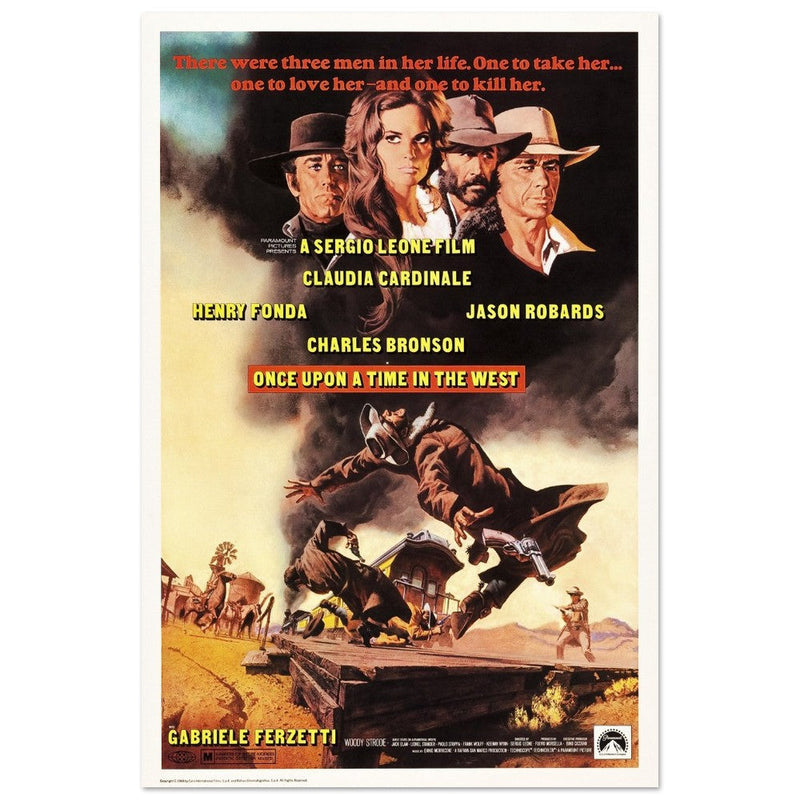 Once Upon A Time In The West movie poster.