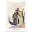 George Barbier Elle et Lui vintage illustration. Falbalas et Fanfreluches: almanach des modes. ,
