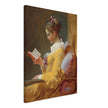 Young Girl Reading painting by Jean-Honoré Fragonard 1769.