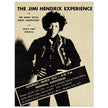 Jimi Hendrix experience music poster. Performance in the Memorial Auditorium Buffalo New York.