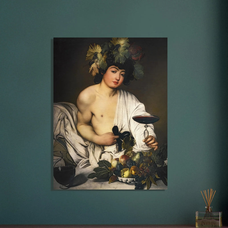 Bacchus God of wine by Michelangelo Merisi da Caravaggio