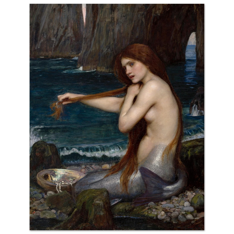 A Mermaid by John William Waterhouse 1900.