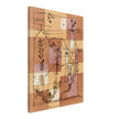 Paul Klee Hoffmanesque Scene abstract painting.