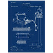 Electric Flat Iron patent by Henry W. Seeley Patent 259.054