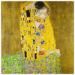 Gustav Klimt painting The Kiss