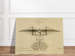 Flight machine invented by Jacob Degen in  1807 also called Degen ornithopter.
