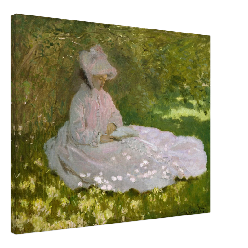 Springtime by Claude Monet