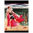 Miguel Covarrubias cover art for a fashion magazine. Women at the beach.