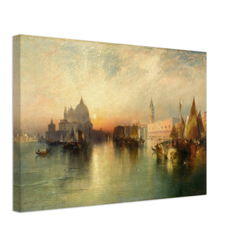 View of Venice Italy by Thomas Moran 1895.