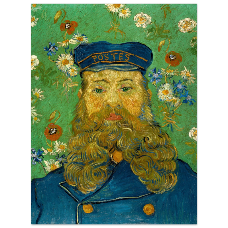 Portrait of Joseph Roulin by Vincent Van Gogh