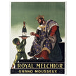Royal Melchor Grand Mousseux champagne vintage poster advertising by Leonetto Cappiello.