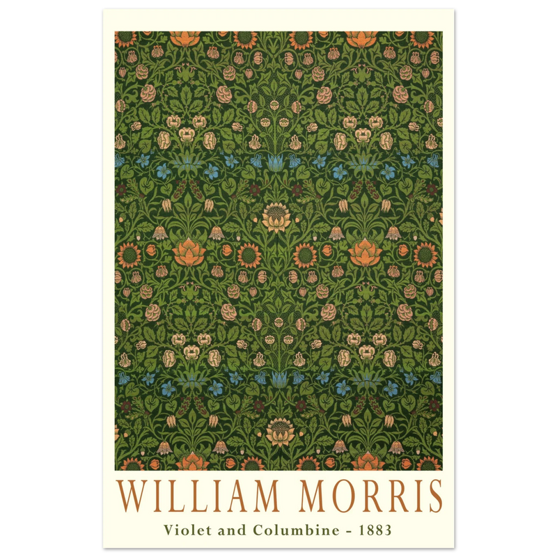 William Morris Violet and Columbine.