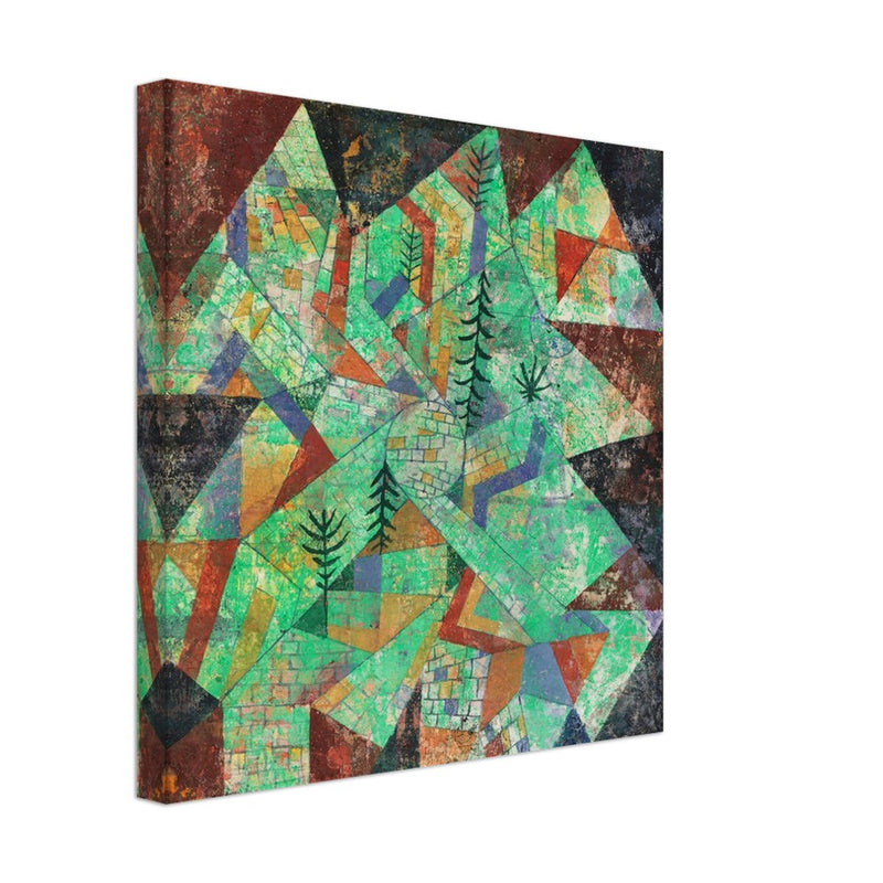 Paul Klee Wald Bau ( Forest construction )