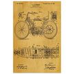 Motorcycle old patent by G. W Manson.