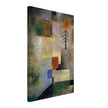 Paul Klee Kleines Tannenbild ( Small Picture of Firtrees ) abstract painting.