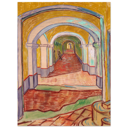 Corridor in the Asylum Vincent Van Gogh