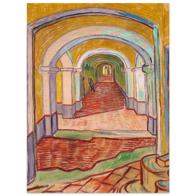Corridor in the Asylum Vincent Van Gogh