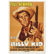 Billy Kid italian poster staring Paul Newman movie poster.