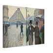 Paris Street Rainy Day by Gustave Caillebotte 1877.