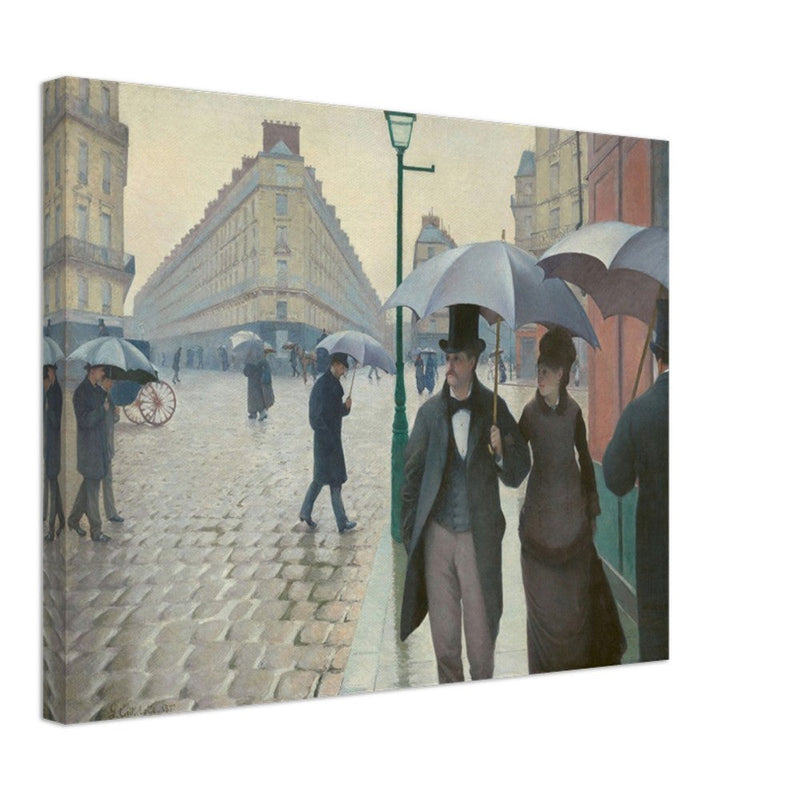 Paris Street Rainy Day by Gustave Caillebotte 1877.