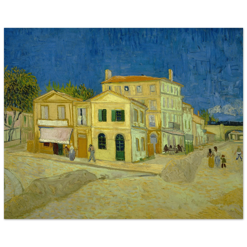 The yellow house The street by Vincent Van Gogh