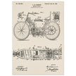 Motorcycle old patent by G. W Manson.