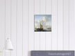 Willem van de Velde Ships before the coast. Marine landscape painting.