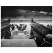 Second World War black and white poster . D Day Normandy landing US Soldiers.