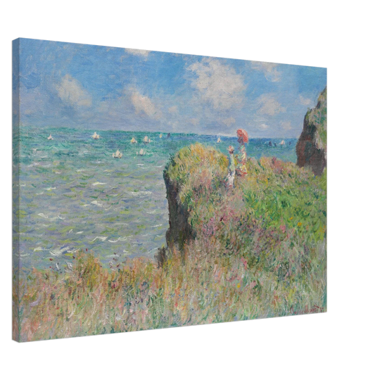 Cliff Walk at Pourville by Claude Monet