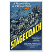 Stagecoach by John Ford movie poster.
