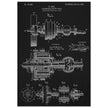 Automobile Drive Gear patent 787908 by Henry Ford. Vintage car