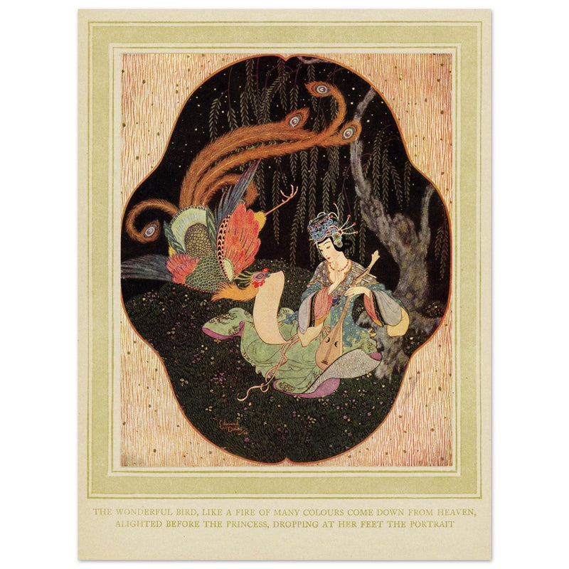 Edmund Dulac The story of the bird Feng. A Fairy tale from China.