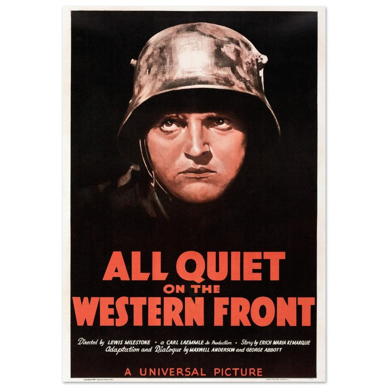 All Quiet on the Western Front movie poster.
