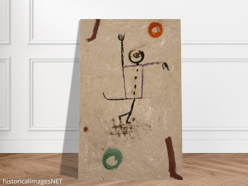 Paul Klee Arie des Tenor Buffo abstract painting.