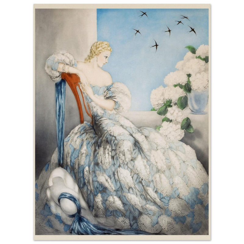 Symphony in Blue, 1936 by Louis Icart.